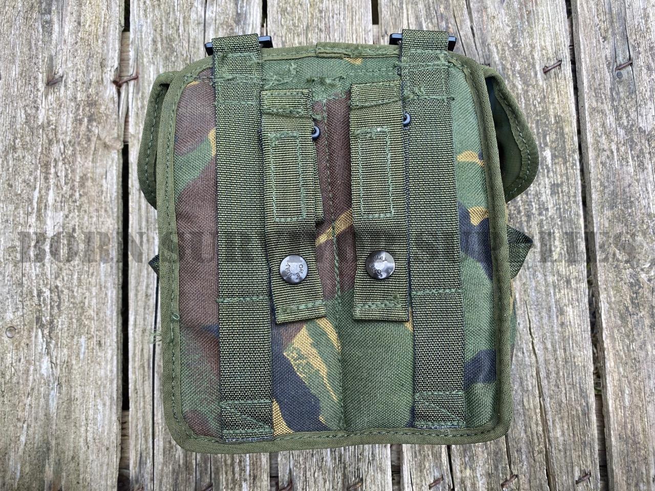 British Army Plce Ammo Pouch Dpm Camo Webbing Belt Ammunition Holder