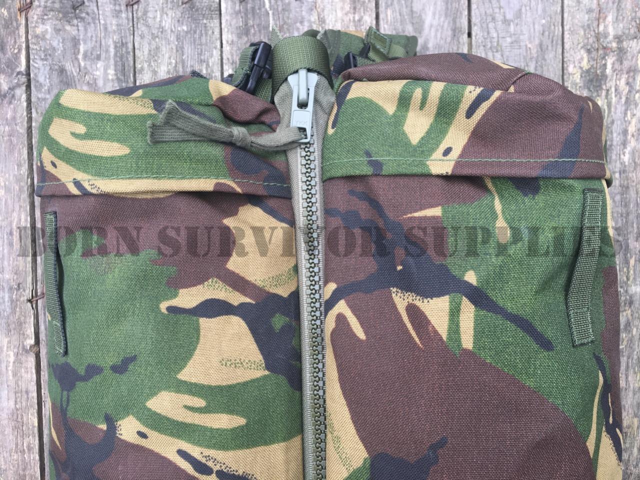 British Army Daysack Full Set DPM Camo Bergen Side Pockets Yoke Born Survivor Supplies